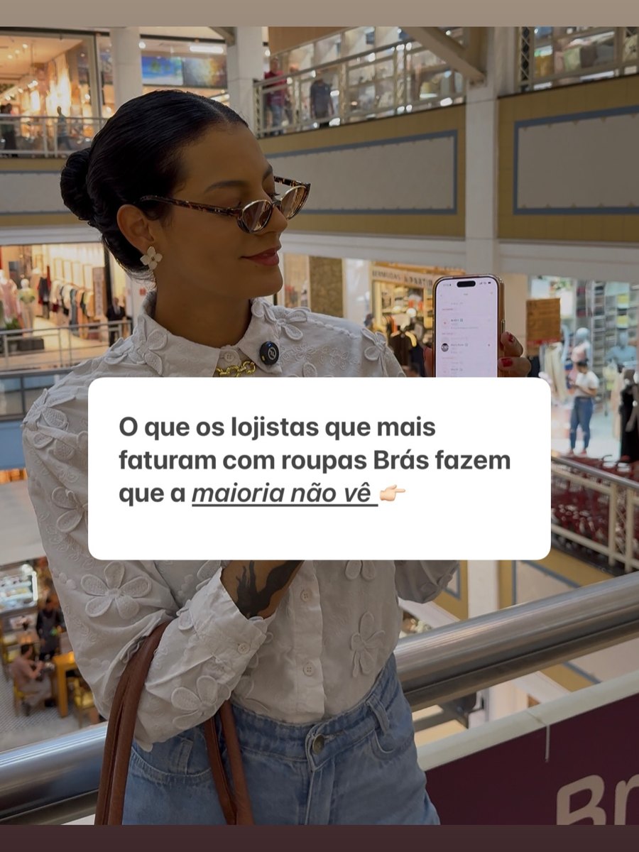 Post do App Brás na Mão